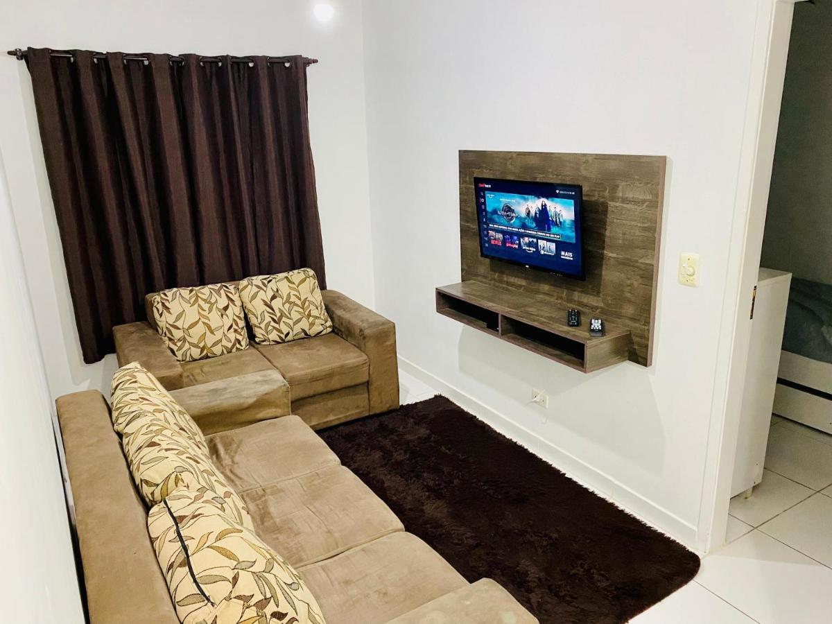 Lindo Flat Na Praia Da Ocian - Praia Grande Dış mekan fotoğraf